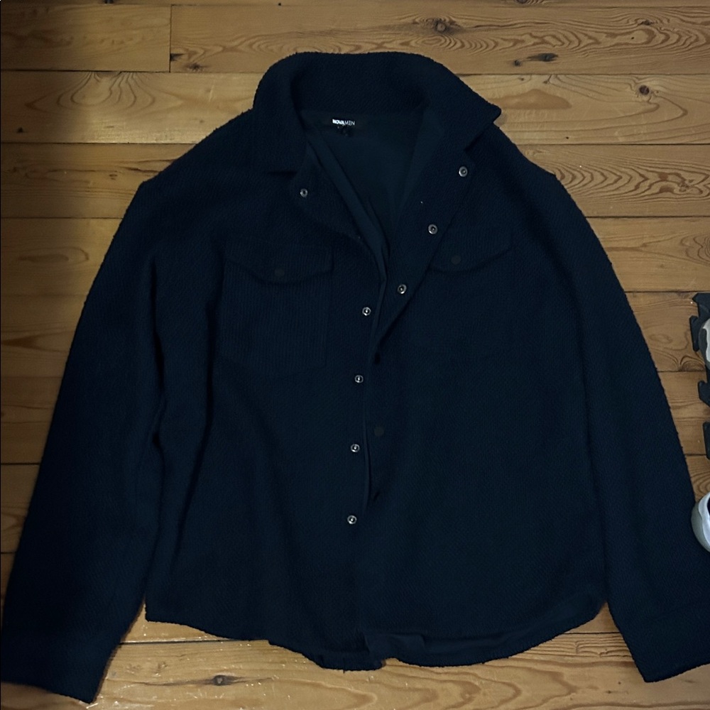 Fashion Nova Men's Dark Jacket